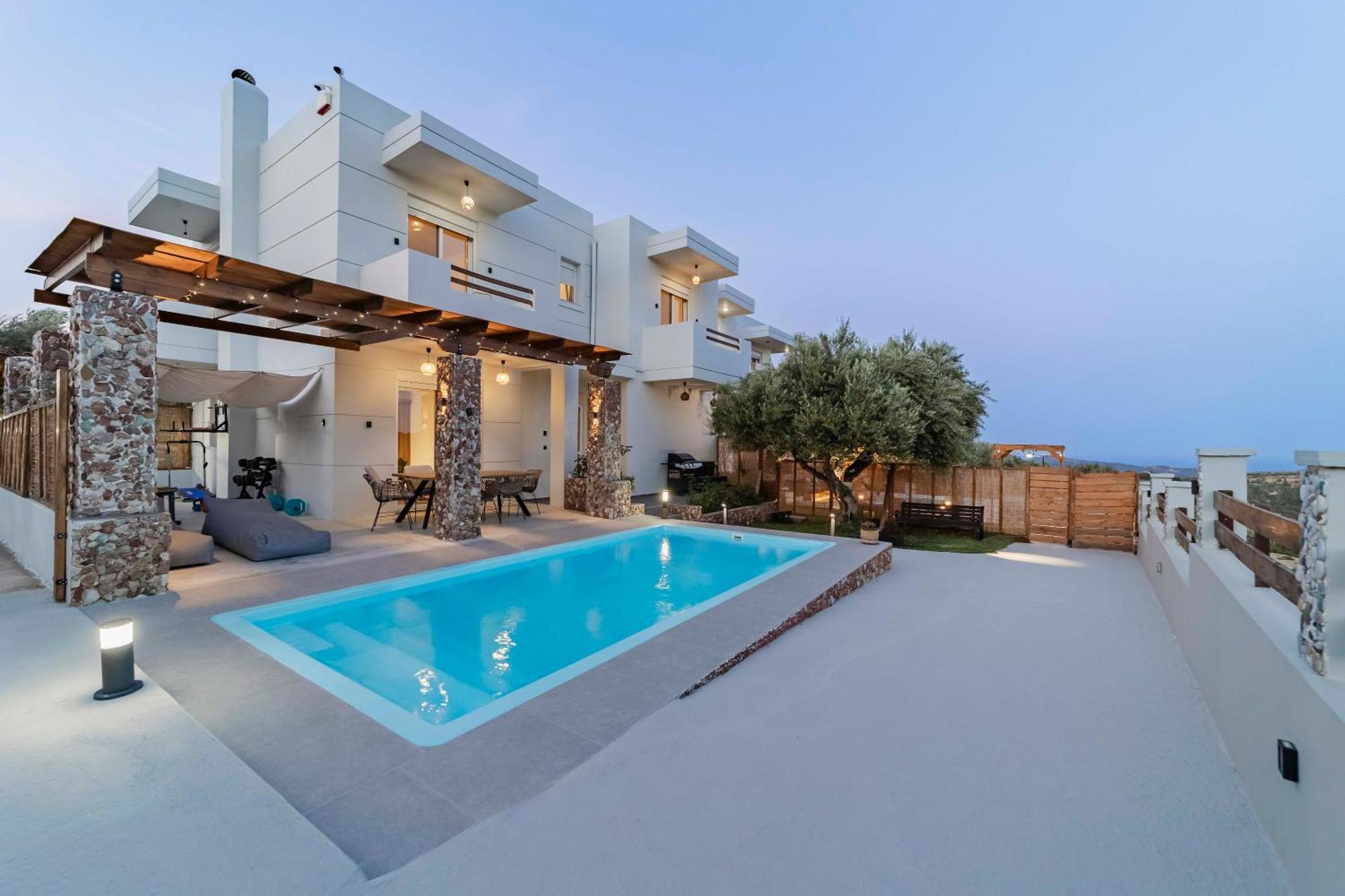 Villa Tranquila Rhodes Psinthos Eksteriør billede