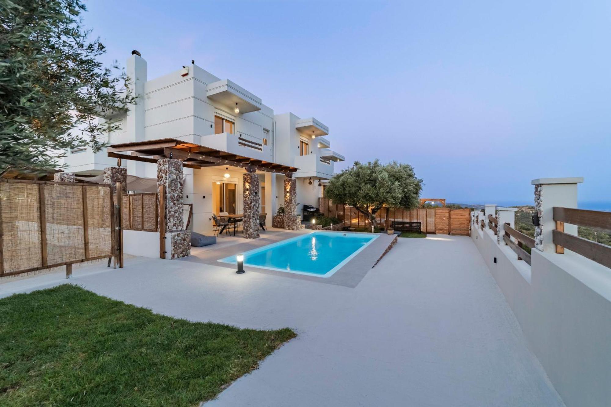 Villa Tranquila Rhodes Psinthos Eksteriør billede